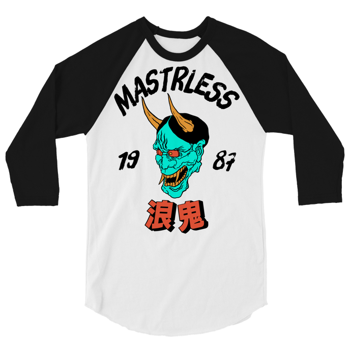 3/4 sleeve raglan shirt